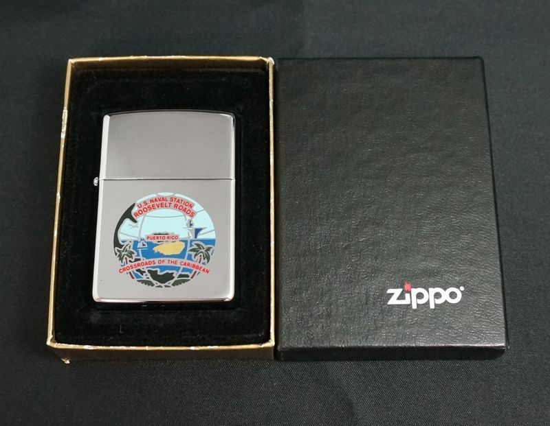 画像: zippo ROOSEVELT ROADS 1991年製造　＃250