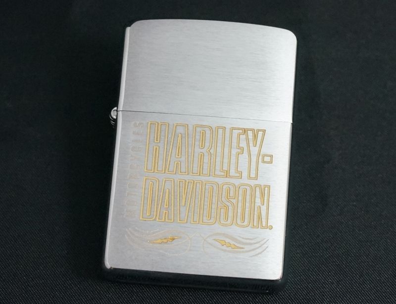 画像: zippo HARLEY-DAVIDSON 携帯灰皿セット