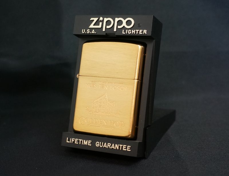 画像: zippo ハウステンボス GOLDEN HOP 1992年製造