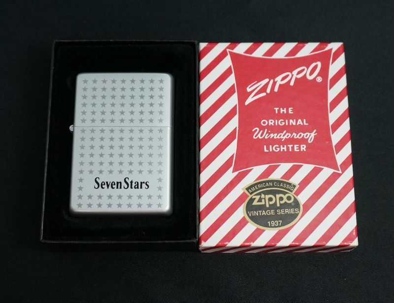 画像: zippo Seven Stars 「Try it」漆 1995年製造