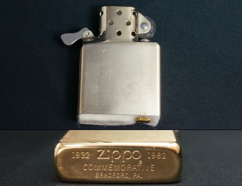 画像: zippo ジッポー創業50周年記念モデル コメモラティブ シール付