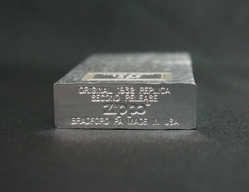 画像: zippo 1932 SECOND REPLICA 両面リューター加工