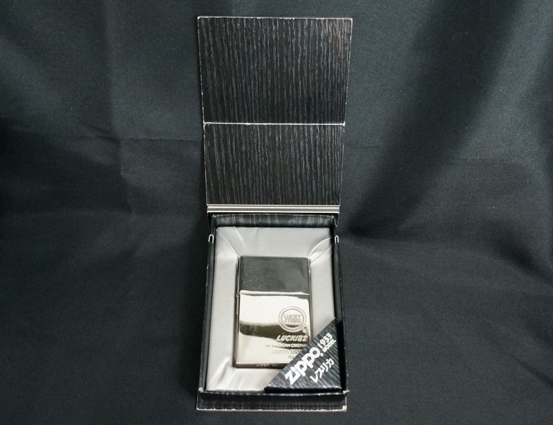 画像: zippo 1933 FIRST REPLICA LUCKY STRIKE プラチナコーティング