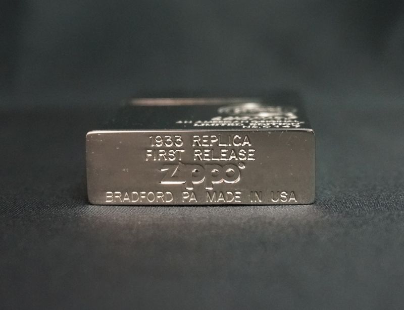 画像: zippo 1933 FIRST REPLICA LUCKY STRIKE プラチナコーティング