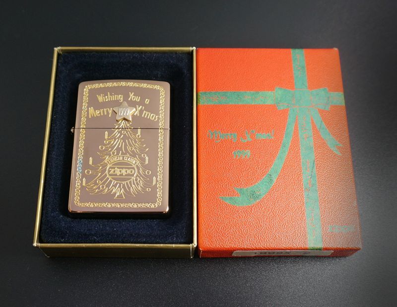 画像: zippo X'mas ツリー 1999年製造