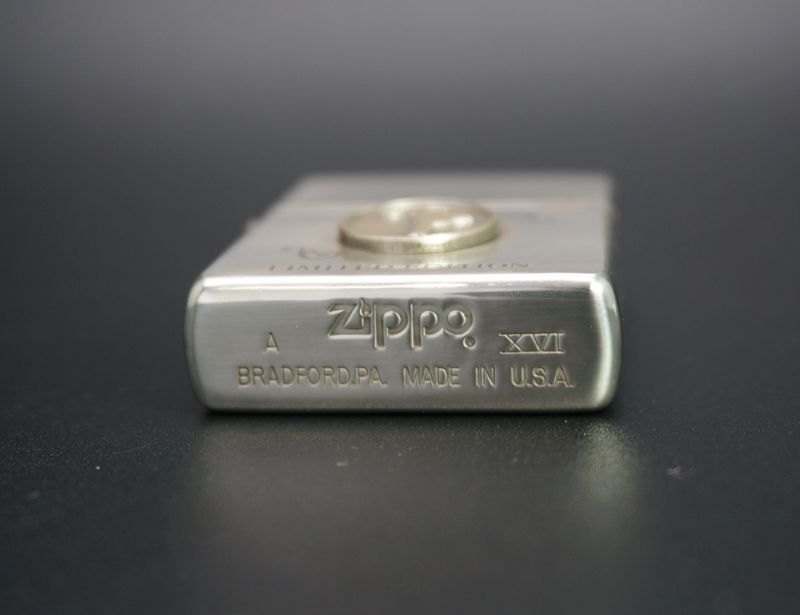画像: zippo WINDY シルバーメッキ メタル 2000年製造