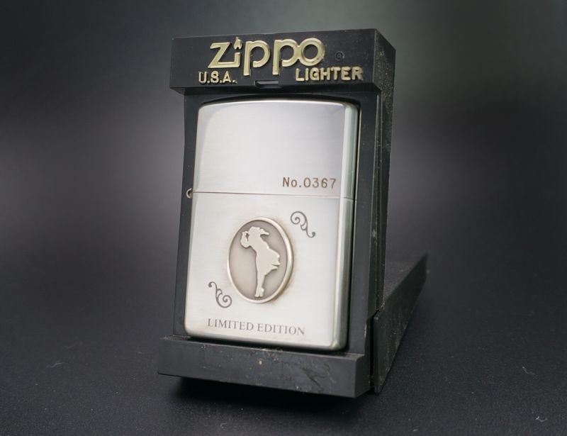 画像: zippo WINDY シルバーメッキ メタル 2000年製造