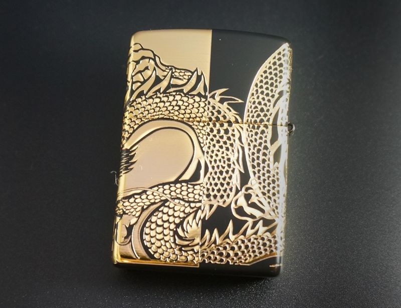 画像: zippo 龍4面 2BKG-DRHF 