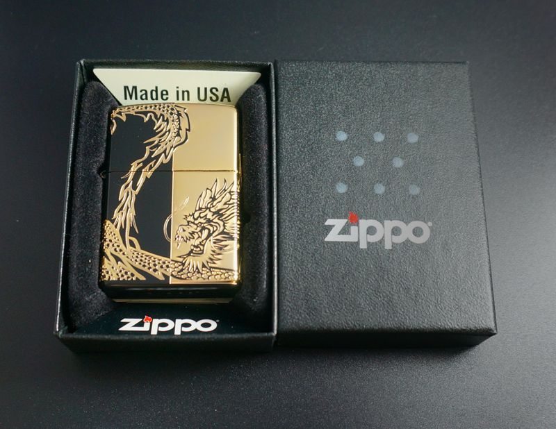 画像: zippo 龍4面 2BKG-DRHF 