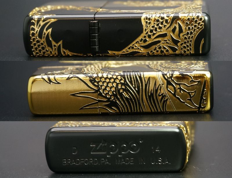 画像: zippo 龍4面 2BKG-DRHF 