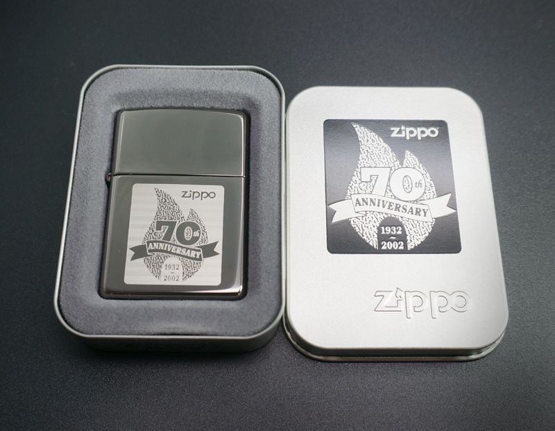 画像: zippo 70th ANNIVERSARY #150 2002年製造