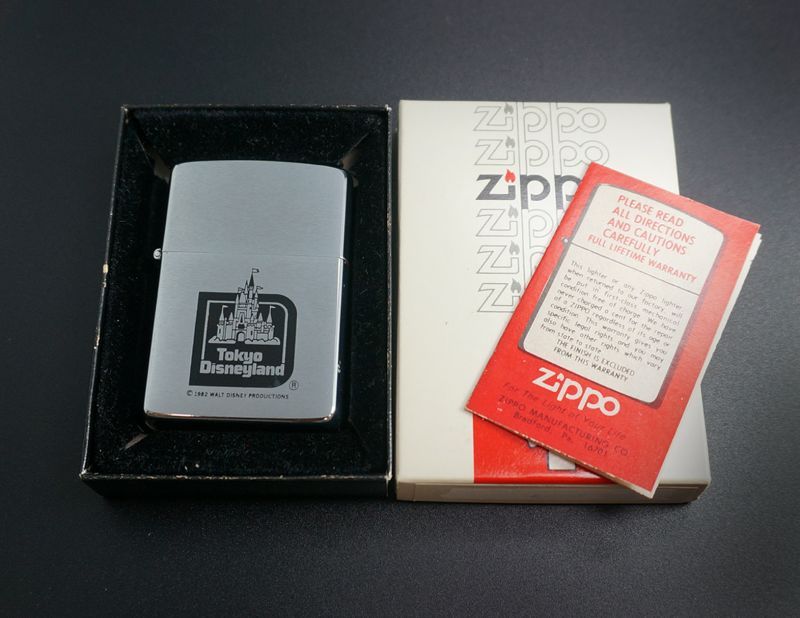 画像: zippo TOKYO Disneyland （東京ディズニーランド）1982年製造 