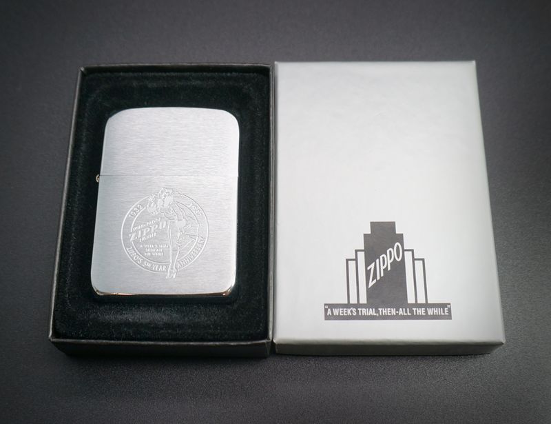 画像: zippo WINDY 1941レプリカ エッチング 2002年製造