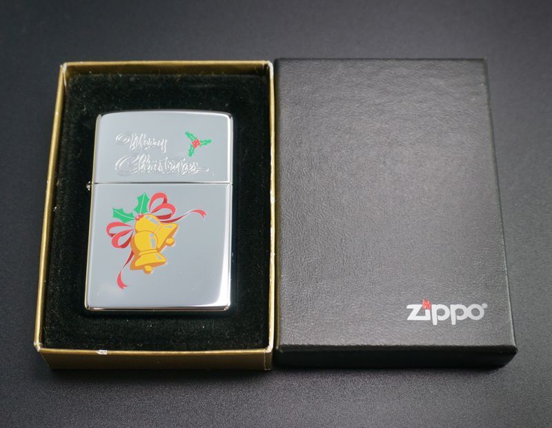 画像: zippo Merry Christmas ベル 2001年製造