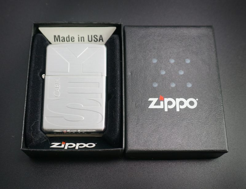 画像: zippo CABIN ウルトラマイルド 「YES ON YES」1997年製造