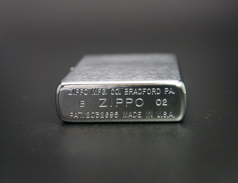 画像: zippo #230CC フラットトップ 2002年製造