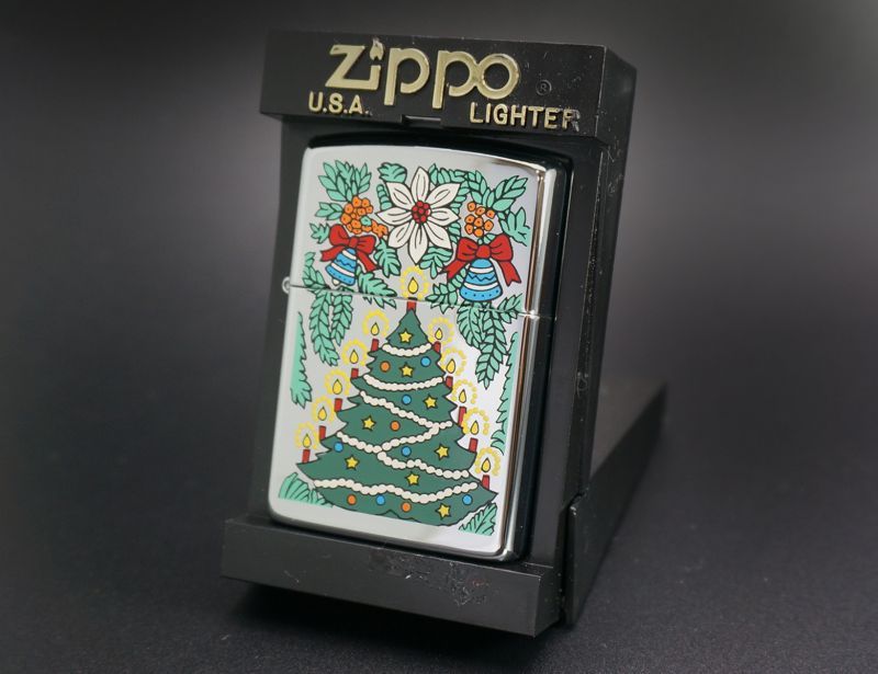 画像: zippo クリスマスツリー #250 1995年製造 キズあり