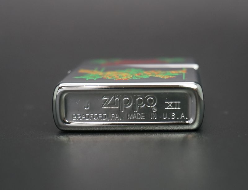 画像: zippo クリスマス 柊＆リボン #250 1996年製造