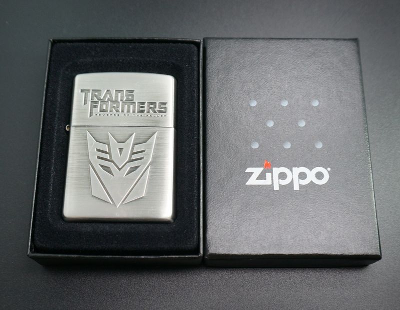 画像: zippo TRANSFORMERS ディセプティコン＆ラヴィッジ 2008年製造