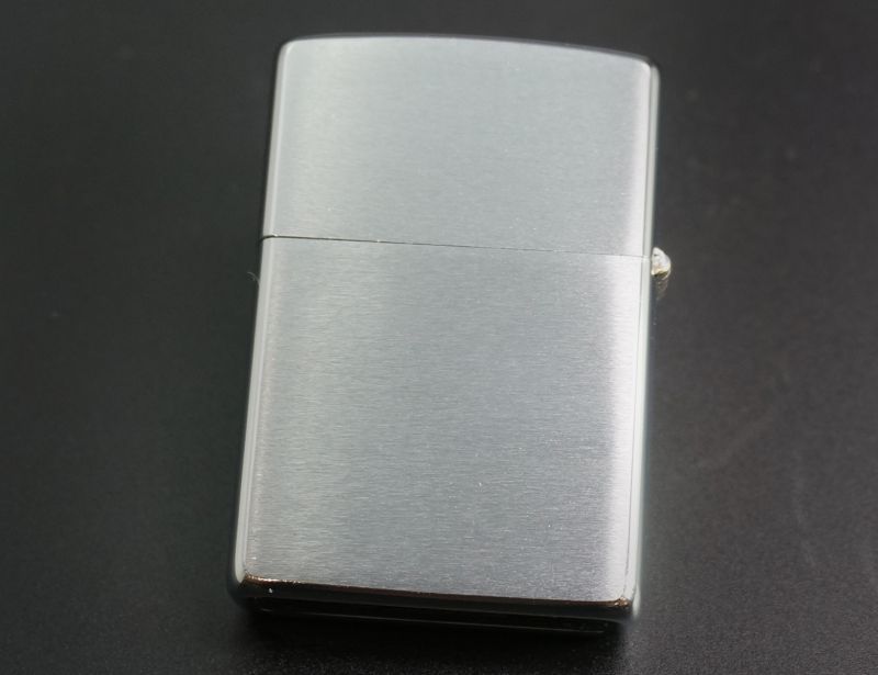 画像: zippo #200 ブラッシュ・クローム 1973年製造 