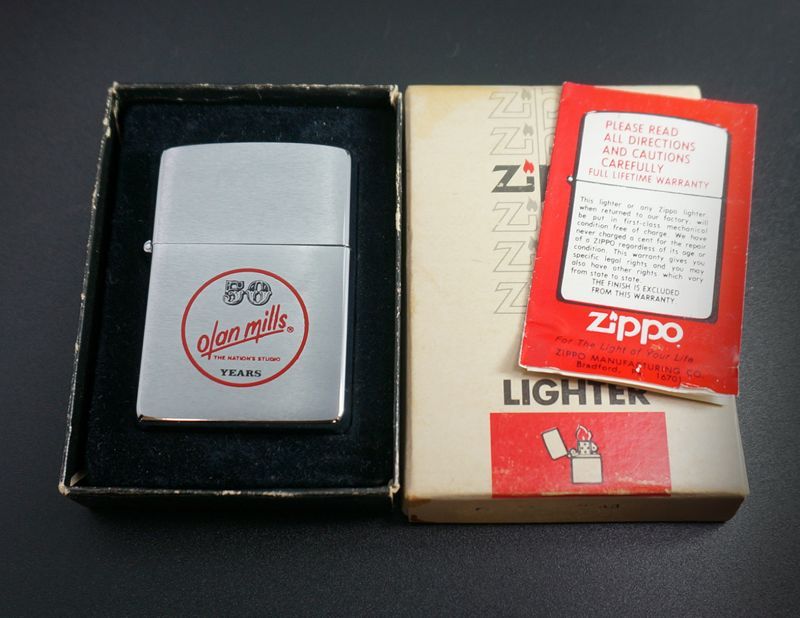 画像: zippo Olan mills #200 1983年製造