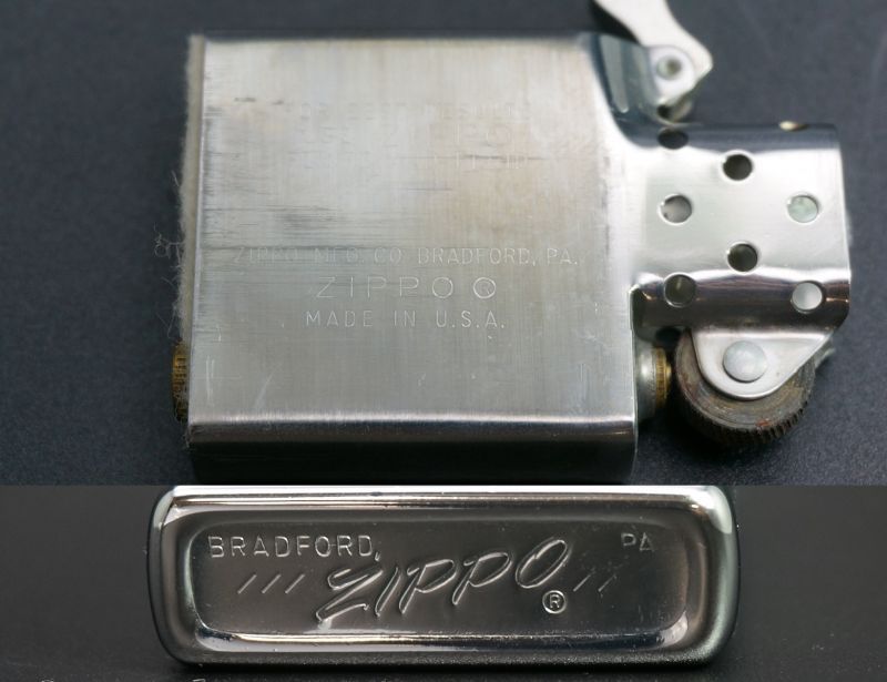 画像: zippo munsingwear（マンシングウェア） 三角カン付 1977年製造