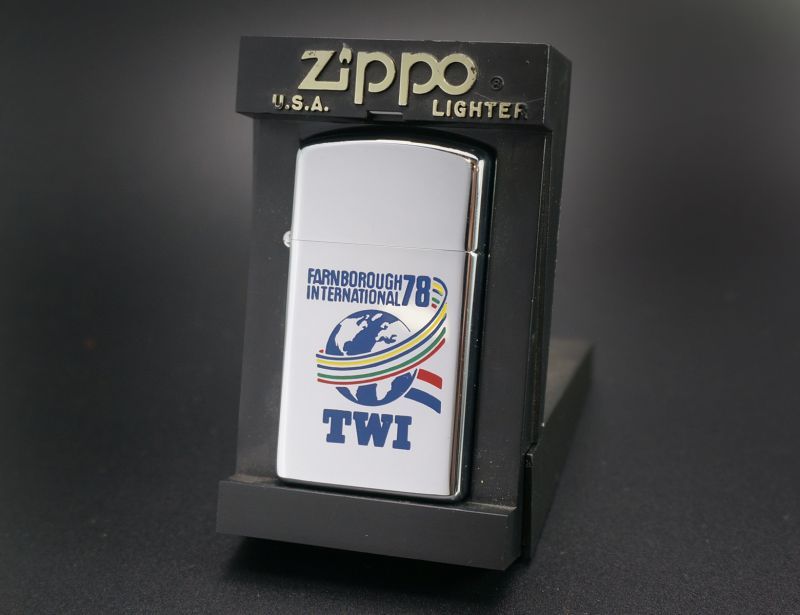 画像: zippo TWI スリム #1610 1977年製造キズあり