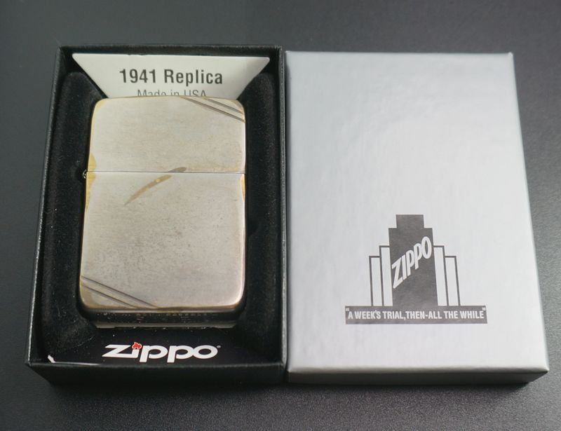 画像: zippo 1941REPLICA オールドフィニッシュ　1941DL