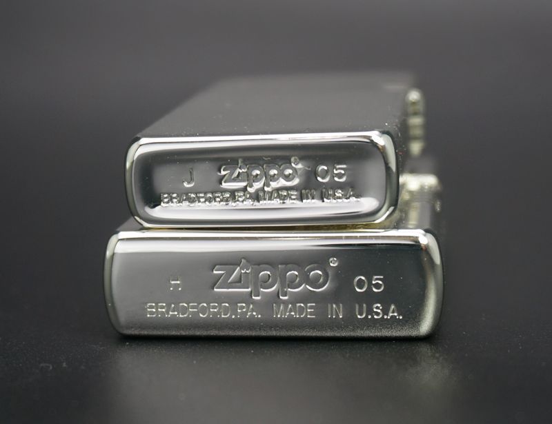 画像: zippo ペア バタフライ ラインストーン