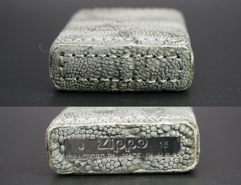 画像: zippo アフリカ象革巻き 