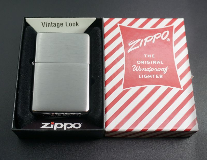 画像: zippo フラットトップ #230CC ブラッシュ・クローム