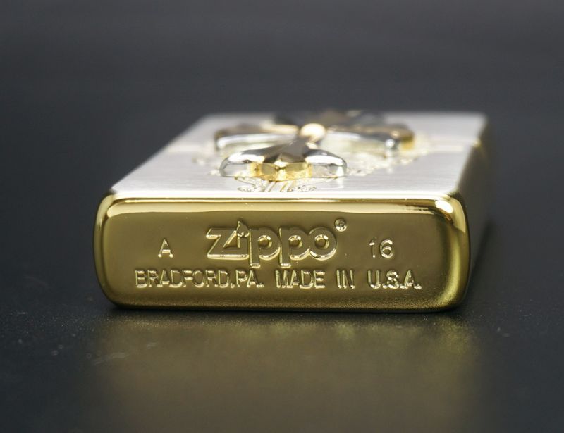 画像: zippo クロスコンビメタル NO.4