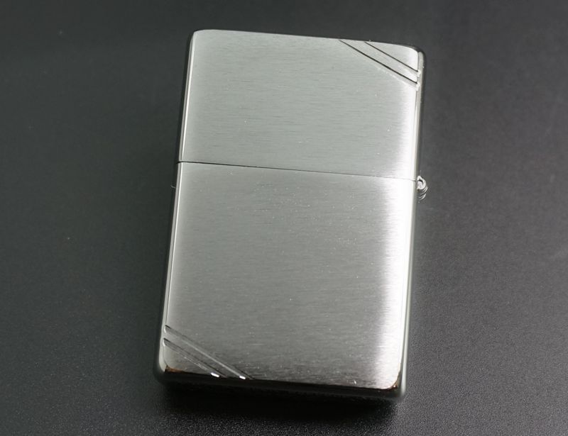 画像: zippo フラットトップ #230 ブラッシュ・クローム