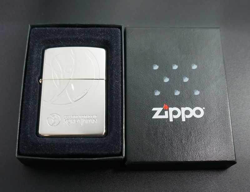 画像: zippo FIFA KOREA JAPAN ロゴ 2001年製造