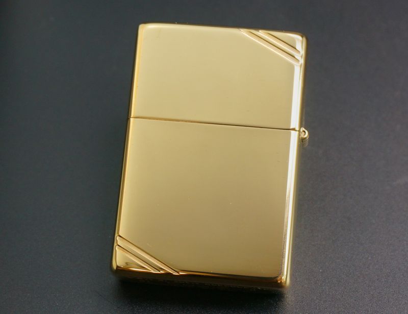 画像: zippo フラットトップ #270 ハイポリッシュ・ブラス