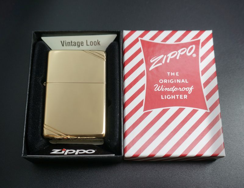 画像: zippo フラットトップ #270 ハイポリッシュ・ブラス