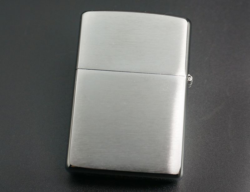 画像: zippo #200 ブラッシュ・クローム