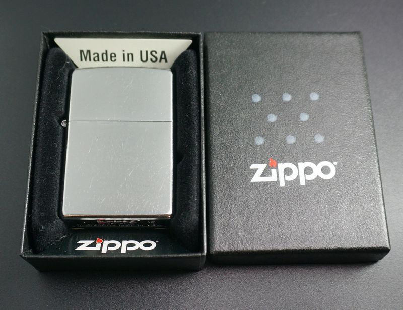 画像: zippo #207 バレル・クローム