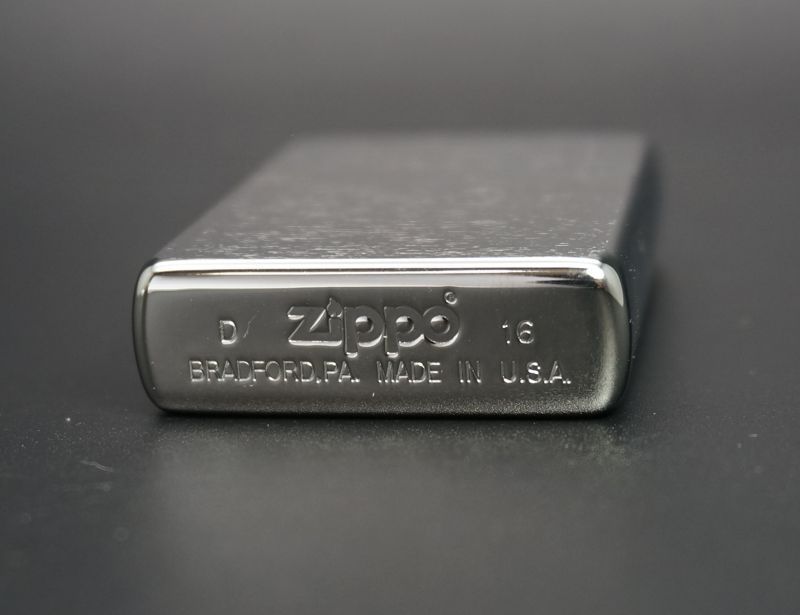 画像: zippo #200 ブラッシュ・クローム