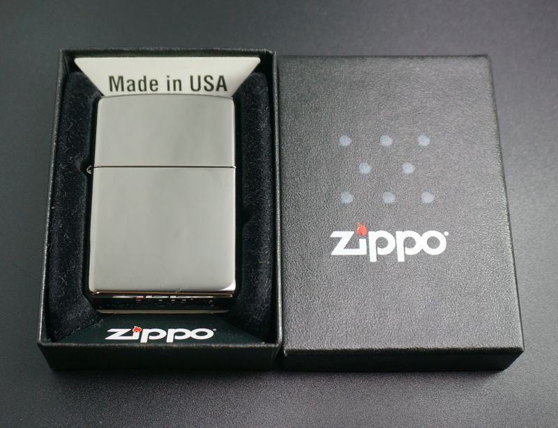 画像: zippo ブラックアイス #150