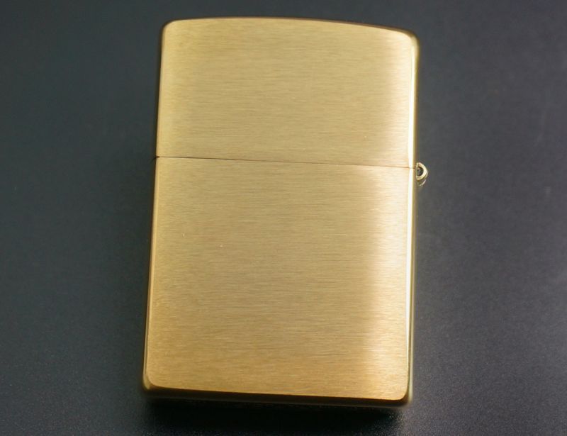 画像: zippo #204B ブラッシュ・ブラス