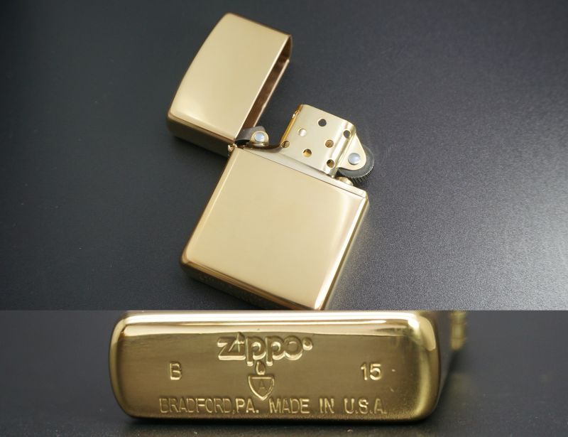 画像: zippo #169 ARMOR ハイポリッシュ・ブラス