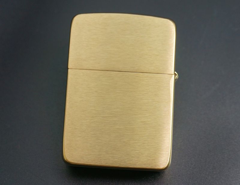 画像: zippo 41REPLICA ブラッシュ・ブラス