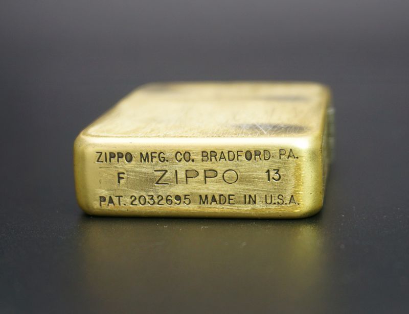 画像: zippo 1941REPLICA アンティーク加工 ブラス