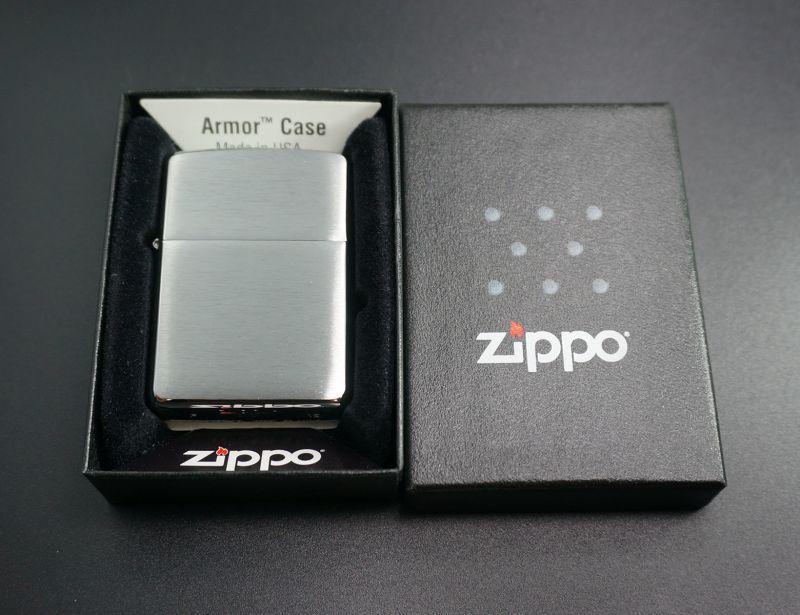 画像: zippo #162 ARMOR ブラッシュ・クローム