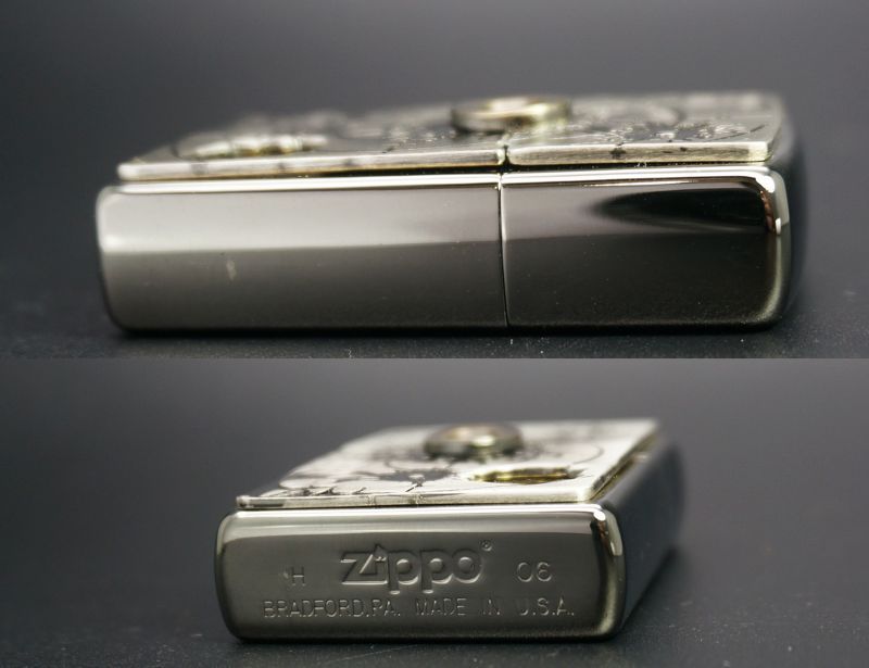 画像: zippo ルパン三世 THE PARTNER 次元 サイドメッキはがれ