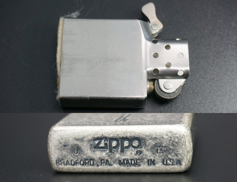 画像: zippo WINDY バレル加工 1993年製造