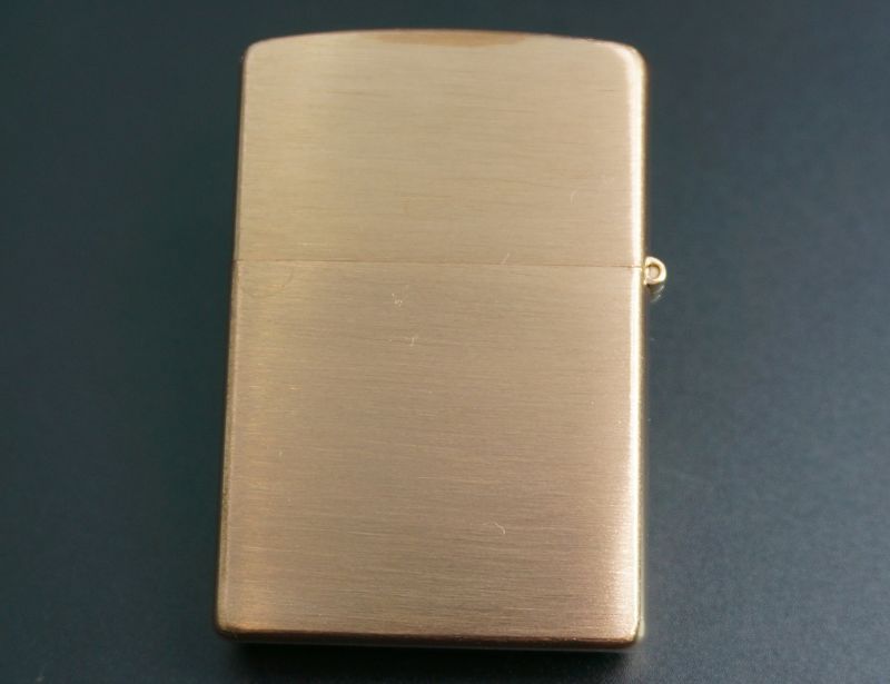 画像: zippo SOLID COPPER(純銅）サテーナ   2004年製造