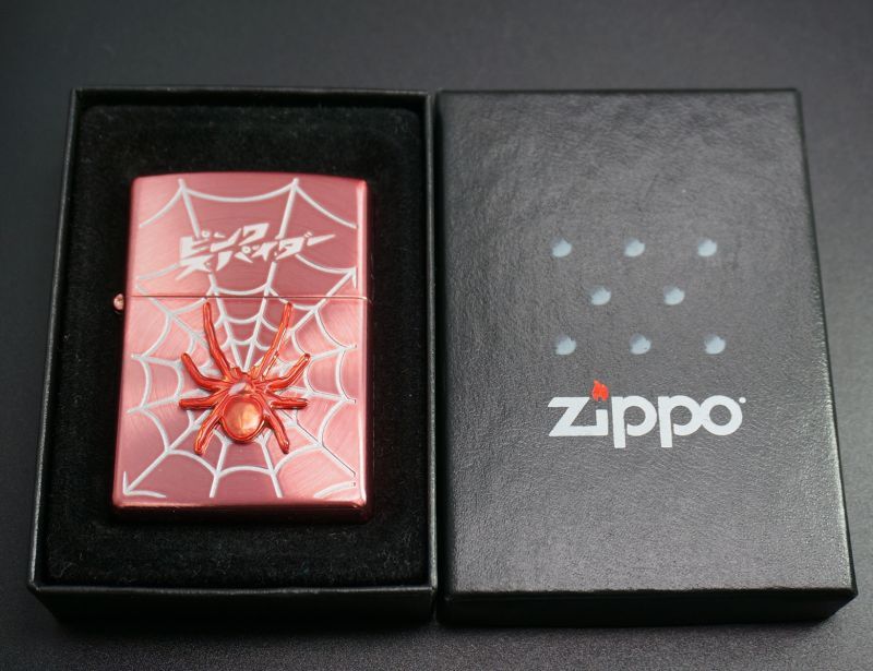 画像: zippo hide Revival Version Pink Spider ピンクスパイダー　