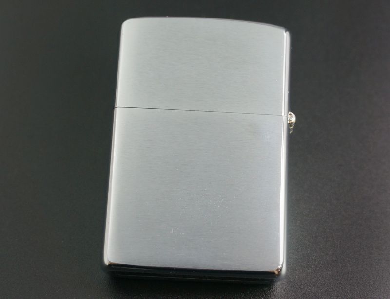 画像: zippo #200 ブラッシュ・クローム　1983年製造